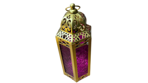 Decoration - Lantern Gold and Purple rental Miami-Ft. Lauderdale, FL