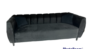 Furniture - Black Sofa Velvet rental Miami-Ft. Lauderdale, FL