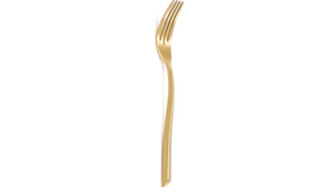 Flatware - Salad Forks Gold Wave Handle Modern rental Miami-Ft. Lauderdale, FL