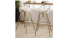 Klaus Swivel Stool - Gold rental in Miami-Ft. Lauderdale, FL