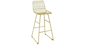 Corvus Metal Stool - Gold rental Miami-Ft. Lauderdale, FL