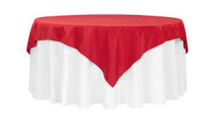 Polyester Linen 72x72 -Red rental Miami-Ft. Lauderdale, FL