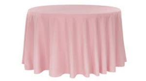 Polyester Linen 90"- Light Pink rental Miami-Ft. Lauderdale, FL