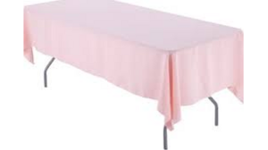 Polyester Linen 72x132"- Light Pink rental Miami-Ft. Lauderdale, FL
