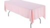 Polyester Linen 72x132"- Light Pink rental in Miami-Ft. Lauderdale, FL