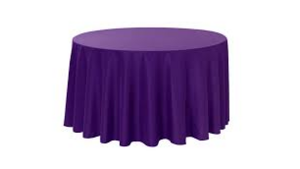 Polyester Linen 120"- Purple rental Miami-Ft. Lauderdale, FL