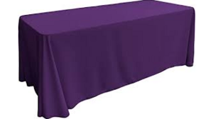 Polyester Linen 90x156"- Purple rental Miami-Ft. Lauderdale, FL