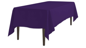 Polyester Linen 60x120"- Purple rental Miami-Ft. Lauderdale, FL