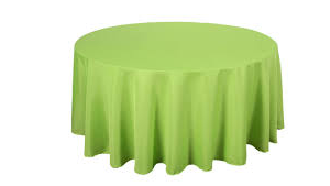 Polyester Linen 120"- Apple Green rental Miami-Ft. Lauderdale, FL