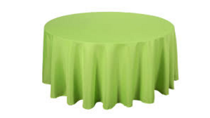 Polyester Linen 108"- Apple Green rental Miami-Ft. Lauderdale, FL