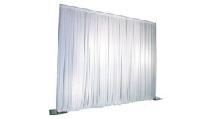 Pipe & Drape Draping - Banjo White rental Miami-Ft. Lauderdale, FL