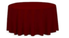 Polyester Linen 90"- Burgundy rental in Miami-Ft. Lauderdale, FL