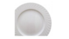 Plate - White Round Dinner 10” Scallope rental in Miami-Ft. Lauderdale, FL