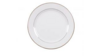 Plate - White Gold Rim Round Dinner 10” rental in Miami-Ft. Lauderdale, FL