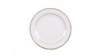 Plate - White Gold Rim Round Dessert rental in Miami-Ft. Lauderdale, FL