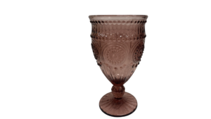 Vintage Pressed Glass Goblet Mauve rental Miami-Ft. Lauderdale, FL