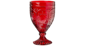 Vintage Trestle Glass Goblet Red rental Miami-Ft. Lauderdale, FL