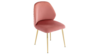 Zoe Velvet Chair Blush rental in Miami-Ft. Lauderdale, FL
