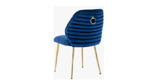 Zoe Velvet Chair Blue rental Miami-Ft. Lauderdale, FL