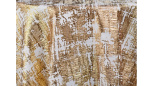 Fusion Linen 108x156"- Ivory and Gold rental Miami-Ft. Lauderdale, FL