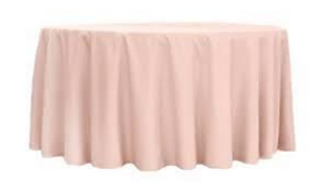 Polyester Linen 132"- Blush rental Miami-Ft. Lauderdale, FL
