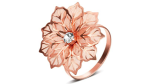 Floral Napkin Holder Rhinestone center - Pink rental Miami-Ft. Lauderdale, FL