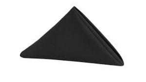 Polyester Napkins - Black rental Miami-Ft. Lauderdale, FL