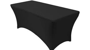 Linens - Spandex Back Rectangular 8' rental Miami-Ft. Lauderdale, FL