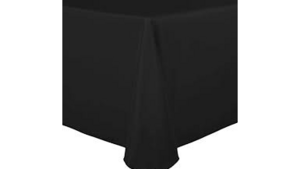 Polyester Linen 120x120"-Black rental Miami-Ft. Lauderdale, FL