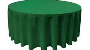 Polyester Linen 108"- Kelly Green rental Miami-Ft. Lauderdale, FL