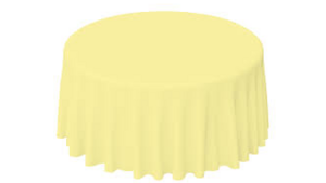 Polyester Linen 108"- Maize rental Miami-Ft. Lauderdale, FL