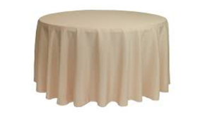 Polyester Linen 120"-New Tan rental Miami-Ft. Lauderdale, FL