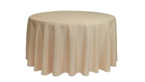 Polyester Linen 108"-New Tan rental Miami-Ft. Lauderdale, FL