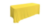 Polyester Linen 90x156- Light Yellow rental in Miami-Ft. Lauderdale, FL