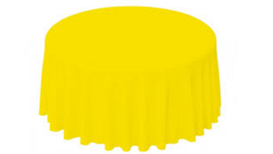 Polyester Linen 120"- Lemon rental Miami-Ft. Lauderdale, FL