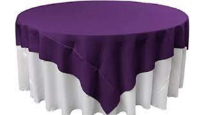 Polyester Linen 72x72"- Plum rental Miami-Ft. Lauderdale, FL
