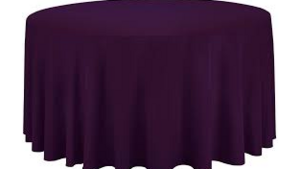 Polyester Linen 90"- Plum rental Miami-Ft. Lauderdale, FL