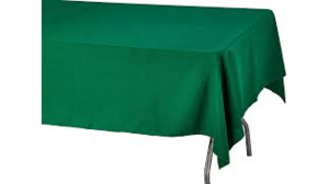 Polyester Linen 60x120"- Green rental Miami-Ft. Lauderdale, FL