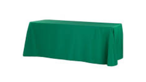 Polyester Linen 90x156- Green rental Miami-Ft. Lauderdale, FL