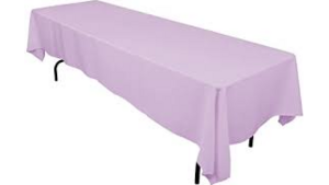 Polyester Linen 72x120"- Lilac rental Miami-Ft. Lauderdale, FL