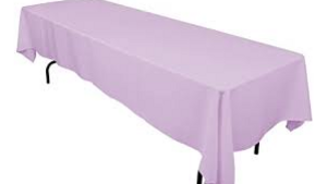 Polyester Linen 60x120"- Lilac rental Miami-Ft. Lauderdale, FL