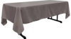 Polyester Linen 72x120"- Gray rental in Miami-Ft. Lauderdale, FL