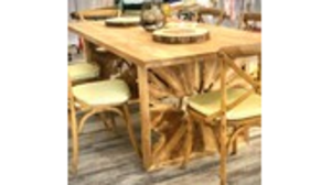 Vintage Wood Table - Rectangular 6' rental Miami-Ft. Lauderdale, FL
