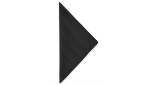 Polyester Napkins - Black Stripe rental Miami-Ft. Lauderdale, FL