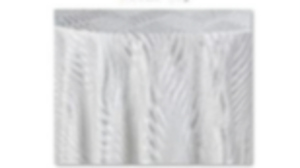 Morocco Linen 90x156"- White rental Miami-Ft. Lauderdale, FL