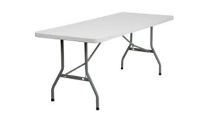 Rectangular Table (Plastic) - 6'x30" rental Miami-Ft. Lauderdale, FL