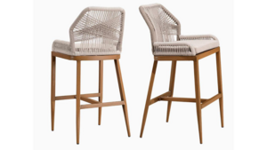 Wicker Barstool - Tan rental Miami-Ft. Lauderdale, FL