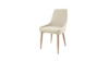 Modern Lino Chair w/Wood Legs - Beige rental in Miami-Ft. Lauderdale, FL