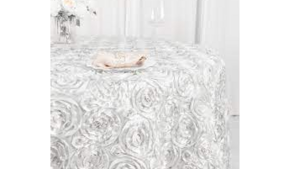 Rosette Linen 132"- White rental Miami-Ft. Lauderdale, FL