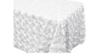 Rosette Linen 90x156"- White rental in Miami-Ft. Lauderdale, FL